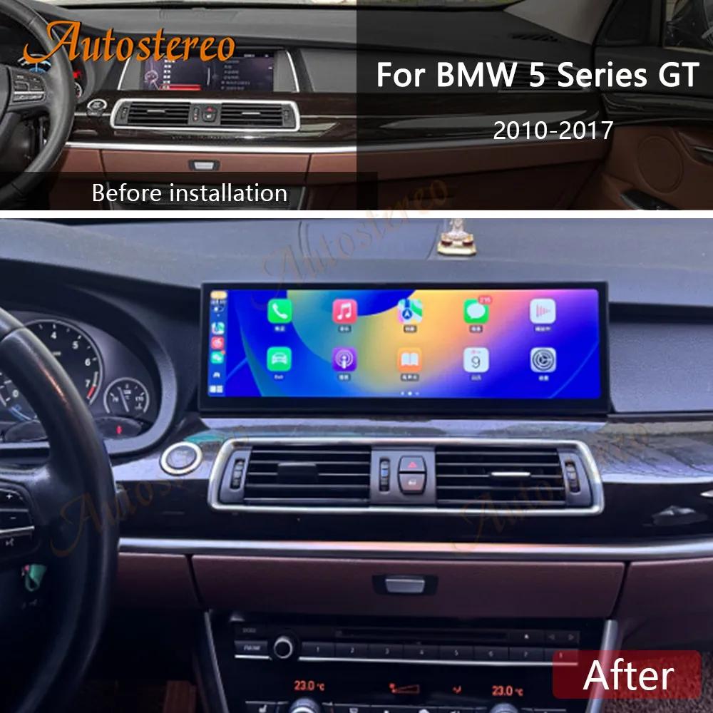BMW 5GT ø F07 2009-2017  Ƽ̵ ÷̾, ȵ̵ 13 ī÷, ID8 14.9 ġ, GPS ׺̼, ڵ  ȭ 